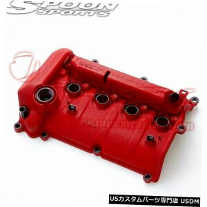 �G���W���J�o�[ HONDA FIT GK5 / GK6 L15B 12310-GK5-R00�p��SPOON SPORTS���b�h�G���W���w�b�h�J�o�[ SPOON SPORTS Red Engine Head Cover for HONDA FIT GK5/GK6 L15B 12310-GK5-R00 �y���s�A���i�z
