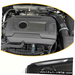 GWJo[ tHNX[QGOLF MK7 GTI 14-17̂߂̒Yf@ۃGWt[hJo[ӂ̏CK Carbon Fiber Engine Hood Cover Lid Refit Fit for volkswager GOLF MK7 GTI 14-17