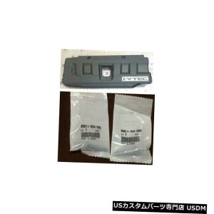�G���W���J�o�[ HONDA CIVIC STREAM�����G���W���J�o�[�Z�b�g32120-RSA-010 90011-RSA-G00 x2 F / S HONDA CIVIC STREAM Genuine ENGINE COVER SET 32120-RSA-010 90011-RSA-G00 x2 F/S �y���s�A���i�z