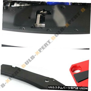 GWJo[ 2016-18z_VrbNJDMbhubN^CvRX^CGWJo[+TChplJo[ FOR 2016-18 HONDA CIVIC JDM RED BLK TYPE-R STYLE ENGINE COVER + SIDE PANEL COVER