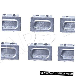 エンジンカバー 本物のポルシェカイエン2003-10エンジンコンパートメントカバープレートクランプ10個 Genuine Porsche Cayenne 2003-10 Engine Compartment Cover Plate Clamps 10 Pcs