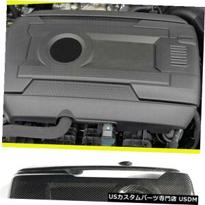 �G���W���J�o�[ VW GOLF MK7 GTI 14-17�J�[�{���t�@�C�o�[�A�h�I���p�t�����g�G���W���t�[�h�J�o�[�g�����t�B�b�g Front Engine Hood Cover Trim Fit for VW GOLF MK7 GTI 14-17 Carbon Fiber Add-on