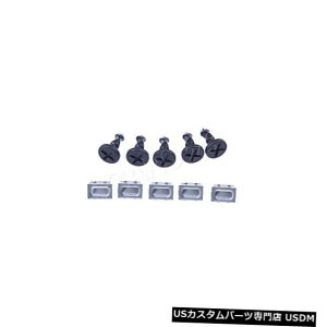 GWJo[ {̃|VFJCG2003-10 5xGWRp[ggJo[v[gNv+lW Genuine Porsche Cayenne 2003-10 5x Engine Compartment Cover Plate Clamps+Screws