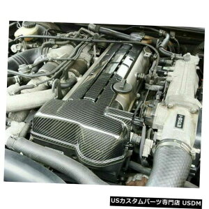 GWJo[ X[v2JZJ[{@ۂ̂߂̃g^̂߂̃GW̃RC̃pbÑvOJo[ Engine Coil Pack Plug Cover For Toyota For Supra 2JZ Carbon Fiber