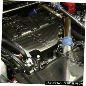 �G���W���J�o�[ �����T�[�G�{�����[�V����EVO X / 10�y�ʃ��A��100���J�[�{���t�@�C�o�[�G���W���J�o�[�p For Lancer Evolution EVO X/10 Light Weight Real 100% Carbon Fiber Engine Cover