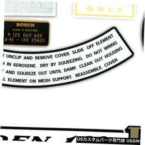 GWJo[ Holden HR-X2-186 6CGW+GAN[i[fJ[Lbg+bJ[Jo[+IC Holden HR - X2 - 186 6cyl Engine +Air Cleaner Decal Kit +Rocker Cover +Oil