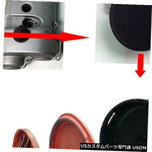 エンジンカバー 94810513206ポルシェカイエンV8エンジン4,5L用バルブカバーキャップ蓋修理キット Valve Cover Cap Lid Repair Kit for 94810513206 Porsche Cayenne V8 engine 4,5L