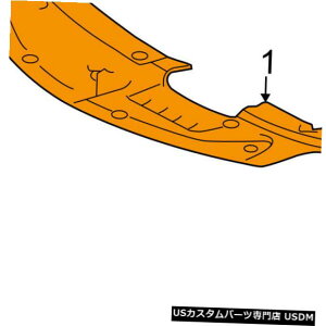 WG[^[Jo[ g^OEMWG[^[RAT|[g-TCgV[hXvbVJo[pl5329507030 TOYOTA OEM Radiator Core Support-Sight Shield Splash Cover Panel 5329507030