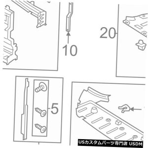 WG[^[Jo[ tH[hOEMWG[^[RAT|[g-EV[hXvbVJo[plDS7Z16A238A FORD OEM Radiator Core Support-Sight Shield Splash Cover Panel DS7Z16A238A