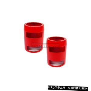 WG[^[Jo[ ԂWG[^[z[XNvJo[LbvyAA~jEjo[T1 3/4 'zbgbh Red Radiator Hose Clamp Cover Cap Pair Aluminum Universal 1 3/4' Hot Rod