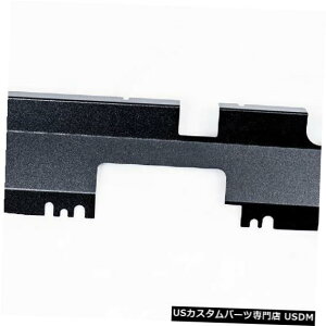 WG[^[Jo[ Xo2015+ WRX / STĨt@Ng[CbgubNȂ̃vZXEFXgWG[^[Jo[ Process West Radiator Cover w/o Factory Inlet Black For Subaru 2015+ WRX/STI