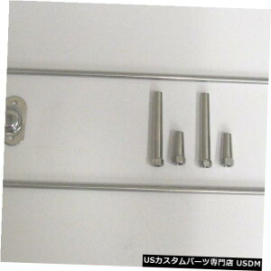 WG[^[Jo[ Extra Long 35" Ford Radiator to Firewall Support Rods Brackets  Thread Covers