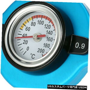 WG[^[Jo[ vX5L7tĂ镁ՓI0.9BARA~jEԂ̃WG[^[Jo[ Universal 0.9BAR Aluminum Car Radiator Cover With Water Temperature Gauge X5L7