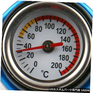 WG[^[Jo[ Ԃ̂߂̕ՓIȃT[X^bg̃WG[^[̖Xq+xv1.1_Jo[ Universal Thermostatic Radiator Cap+Temp gauge 1.1 Bar Cover Small Head For Car