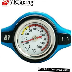 WG[^[Jo[ D1dlT[XgWG[^[LbvJo[+z_pv1.3BARJo[ D1 Spec Thermost Radiator Cap COVER + Water Temp gauge 1.3BAR Cover For Honda