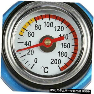 WG[^[Jo[ 1.3xvRStĂԂ̃T[X^bgWG[^[LbvJo[ 1.3 Bar Car Thermostatic Radiator Cap Cover with Water Temp Temperature Gauge RS