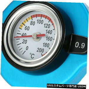 WG[^[Jo[ BULEA~T[X^bgWG[^[LbvJo[v BULE Aluminum Alloy Thermostatic Radiator Cap Cover Water Temperature Gauge