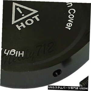 WG[^[Jo[ ubNA}CgCNCWG[^[LbvیJo[ubNtBbgXoOH Black Anodized CNC Radiator Cap Protective Cover Black Fit SUBARU MITSUBISHI