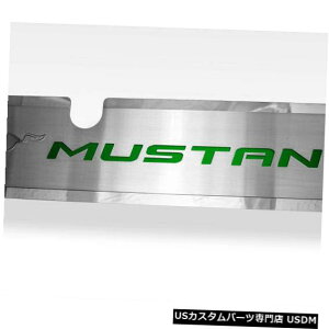 WG[^[Jo[ 2015-2017}X^OGTpSynergy Green Mustang|j[CCtWG[^[Jo[ Radiator Cover With Synergy Green MUSTANG Pony Inlay For 2015-2017 Mustang GT