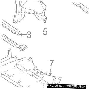 WG[^[Jo[ SUBARU OEM 00-04AEgobNWG[^[RÃT|[g-Jo[uPbg56420AC000̉ SUBARU OEM 00-04 Outback Radiator Core Support-Under Cover Bracket 56420AC000