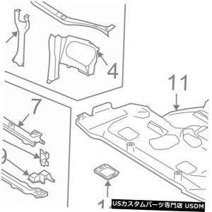 WG[^[Jo[ SUBARU OEMtHX^[WG[^[RAT|[g-Jo[ێNbv56422AC020 SUBARU OEM Forester Radiator Core Support-Under Cover Retainer Clip 56422AC020