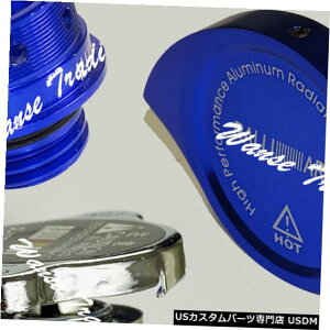 WG[^[Jo[ ICLbvWG[^[LbvrbgJo[u[tBbgOHA[gG{[VEVO X Oil Cap Radiator Cap Billet Cover Blue Fit MITSUBISHI Ralliart Evolution EVO X