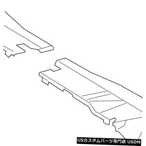 WG[^[Jo[ WG[^[RAT|[g-TCgV[hXvbVJo[plE5182336AA Radiator Core Support-Sight Shield Splash Cover Panel Right 5182336AA