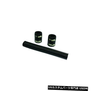 WG[^[Jo[ 12 "̃XeXtLVuWG[^[z[XLbgArbgNvJo[V{[tH[h 12" Black Stainless Flexible Radiator Hose Kit W/ Billet Clamp Covers Chevy Ford