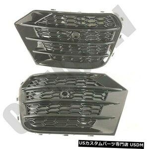 Front Bumper Cover 2s[XI[gtgop[tHOvJo[gAEfBQ3 2016-2018 2pcs Auto Front Bumper Fog Lamp Cover Trim Refit Fit For Audi Q3 2016-2018