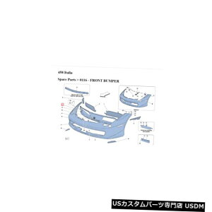 Front Bumper Cover tF[458tgop[tbNJo[82131810 Ferrari 458 Front Bumper Tow Hook Cover 82131810