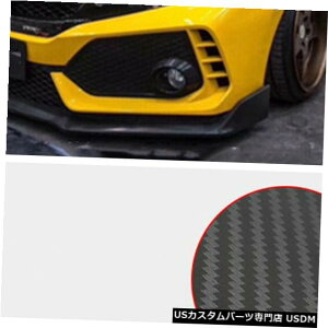 Front Bumper Cover 2016-2018 Honda Civic 4Dr 3PCSJ[{t@Co[ptgop[X|C[Jo[g Front Bumper Spoiler Cover Trims For 2016-2018 Honda Civic 4Dr 3PCS Carbon Fiber