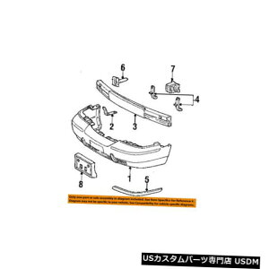 Front Bumper Cover �t�H�[�hOEM 98-99�N���E���r�N�g���A�t�����g�o���p�[�J�o�[���`F8AZ17C829AA FORD OEM 98-99 Crown Victoria Front Bumper-Cover Molding F8AZ17C829AA