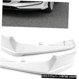 Front Bumper Cover ホンダアコード18-19用フロントバンパースポイラーホワイトサラウンドモールディングカバートリム Front Bumper Spoiler White Surround Molding Cover Trim For Honda Accord 18-19