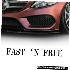 Front Bumper Cover 15-16 2017 2018xcCNXW205X|[cCB̃tgop[X|C[Jo[g Front Bumper Spoiler Cover Trim For 15-16 2017 2018 Benz C Class W205 Sport CB