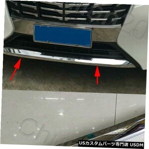 Front Bumper Cover 2015-2017トヨタアルファード用クロームフロントバンパーフォグガーニッシュ成形カバートリム Chrome Front Bumper Fog Garnish Molding Cover Trim for 2015-2017 Toyota ALPHARD
