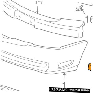 Front Bumper Cover �L���f���b�NGM OEM 00-05�f�r���t�����g�o���p�[�J�o�[�G�N�X�e���V������25759741 Cadillac GM OEM 00-05 DeVille FRONT BUMPER-Cover Extension Left 25759741 �y���s�A���i�z