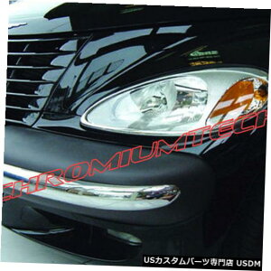 Front Bumper Cover 2001-05NCX[PTN[U[N[op[K[hJo[4ZbgNEWI Chromiumtech 2001-05 Chrysler PT Cruiser CHROME Bumper Guard Cover 4pc set NEW! Chromiumtech