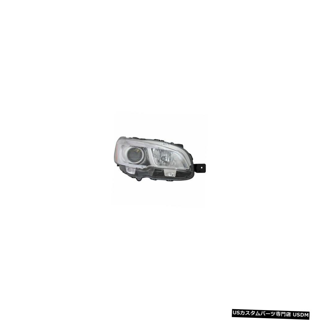 【新作からSALEアイテム等お得な商品満載】ヘッドライト 2015-2019スバルWRXハロゲンヘッドライトフロントランプ助手席右側に適合  Fits 2015-2019 Subaru WRX Halogen Headlight Front Lamp Passenger Right Side