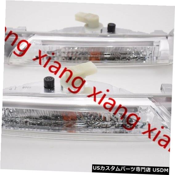 Turn Signal Lamp 09ポルシェカイエン2008-2010のペアターンシグナルフロントサイドバンパーライトランプ  Pair Turn Signals Front Side Bumper Light Lamps for 09 Porsche Cayenne 2008-2010