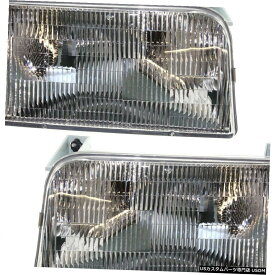 Headlight カントリーコーチアフィニティ1998 1999ペアセットヘッドライトヘッドライトフロントランプRV COUNTRY COACH AFFINITY 1998 1999 PAIR SET HEADLIGHTS HEAD LIGHTS FRONT LAMPS RV