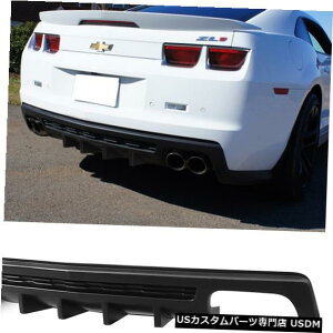 Front Bumper Cover tBbg10-13J}ZL1 IKONX^CV[NtBAop[fBt[U[oXh Fit 10-13 Camaro ZL1 IKON Style Shark Fin Rear Bumper Diffuser Valance Unpainted