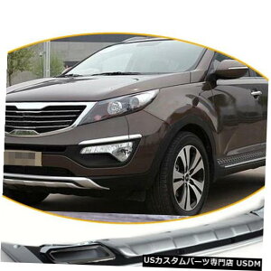 Front Bumper Cover Kia Sportage 2011-2014 Chrome PPɓKtgAop[K[hveN^[Jo[ Front Rear Bumper Guard Protecter Cover Fit for Kia Sportage 2011-2014 Chrome PP
