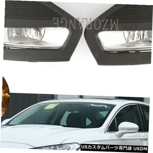 Front Bumper Cover Ford Fusion 2019�o���p�[�h���C�r���O�����v�p�n���Q���t�H�O���C�g�J�o�[�x�[���n�[�l�X Halogen Fog Light Cover Bezel Harness For Ford Fusion 2019 Bumper Driving Lamp �y���s�A���i�z