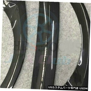 Front Bumper Cover �t�H�[�h�t�H�[�J�XRS S 16-18�J�[�{���t�@�C�o�[�X�^�C���t�����g�o���p�[���b�v�K�[�h�J�o�[3�s�[�Xh For Ford Focus RS S 16-18 Carbon Fiber Style Front Bumper Lip Guard Cover 3pcs h �y���s�A��