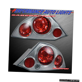 Tail light 2000-2005 Mitsubishi Eclipse用ペアクロームアルテッツァスタイルテールライトのセット Set of Pair Chrome Altezza Style Taillights for 2000-2005 Mitsubishi Eclipse