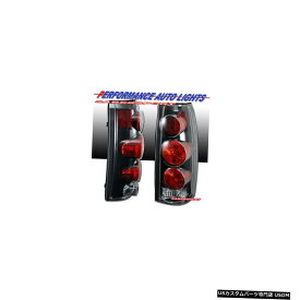 Tail light 88-99 GM C / K 1500 2500 3500ユーコンサバーバン用ブラックハウジングテールライトセット Set of Black Housing Taillights for 88-99 GM C/K 1500 2500 3500 Yukon Suburban
