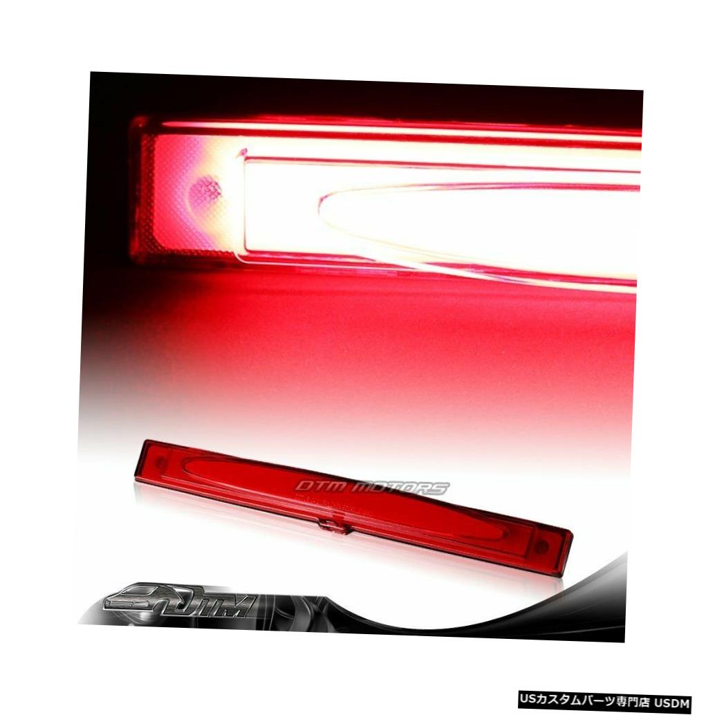 Tail light 05-13シボレーコルベットレッドレンズLEDストリップ3RDサードブレーキストップライトランプ用  For 05-13 Chevrolet Corvette Red Lens LED Strip 3RD Third Brake Stop Light Lamp