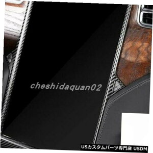 R\[Jo[ TeslafX S 2014-2019̃J[{t@Co[Z^[R\[GPSplJo[g Carbon Fiber Center Console GPS Panel Cover Trim For Tesla Model X S 2014-2019