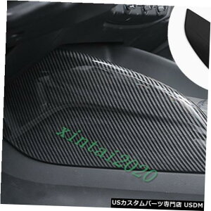 �R���\�[���J�o�[ �A�E�f�BA3 8V 2014-2019�̃J�[�{���t�@�C�o�[�C���i�[�Z���^�[�R���\�[���̗����J�o�[�g���� Carbon Fiber Inner Center Console Both Side Cover Trim For Audi A3 8V 2014-2019