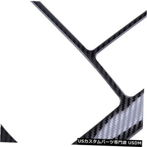 �R���\�[���J�o�[ �g���^RAV4 19-2020�p�R���\�[���J�[�{���t�@�C�o�[�M�A�V�t�g�{�b�N�X�p�l���J�o�[�g�����t�B�b�g Console Carbon Fiber Gear Shift Box Panel Cover Trim Fit for Toyota RAV4 19-2020 �y���s�A��